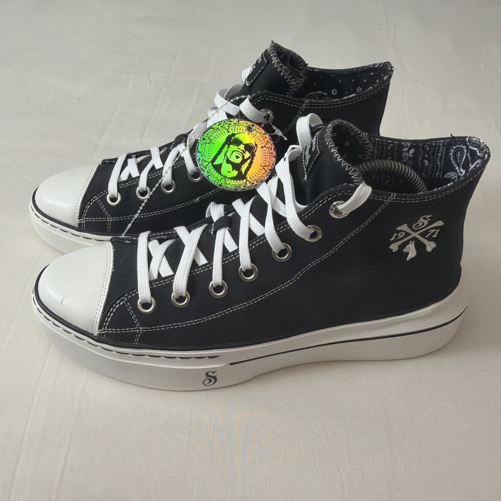 Brand New Snoop Dogg Skechers X 1971 Black Women Shoes Size 11 Or Men's Size 9